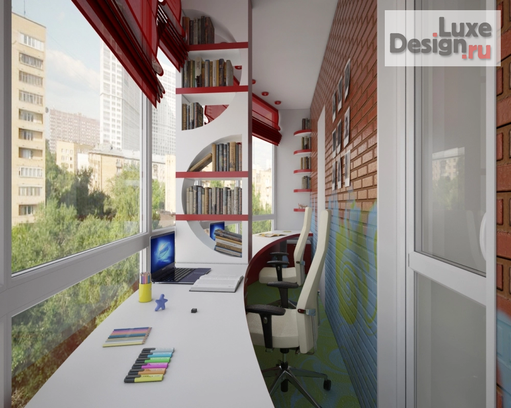 Дизайн интерьера трехкомнатной квартиры "Графитово-серый" (фото 11)