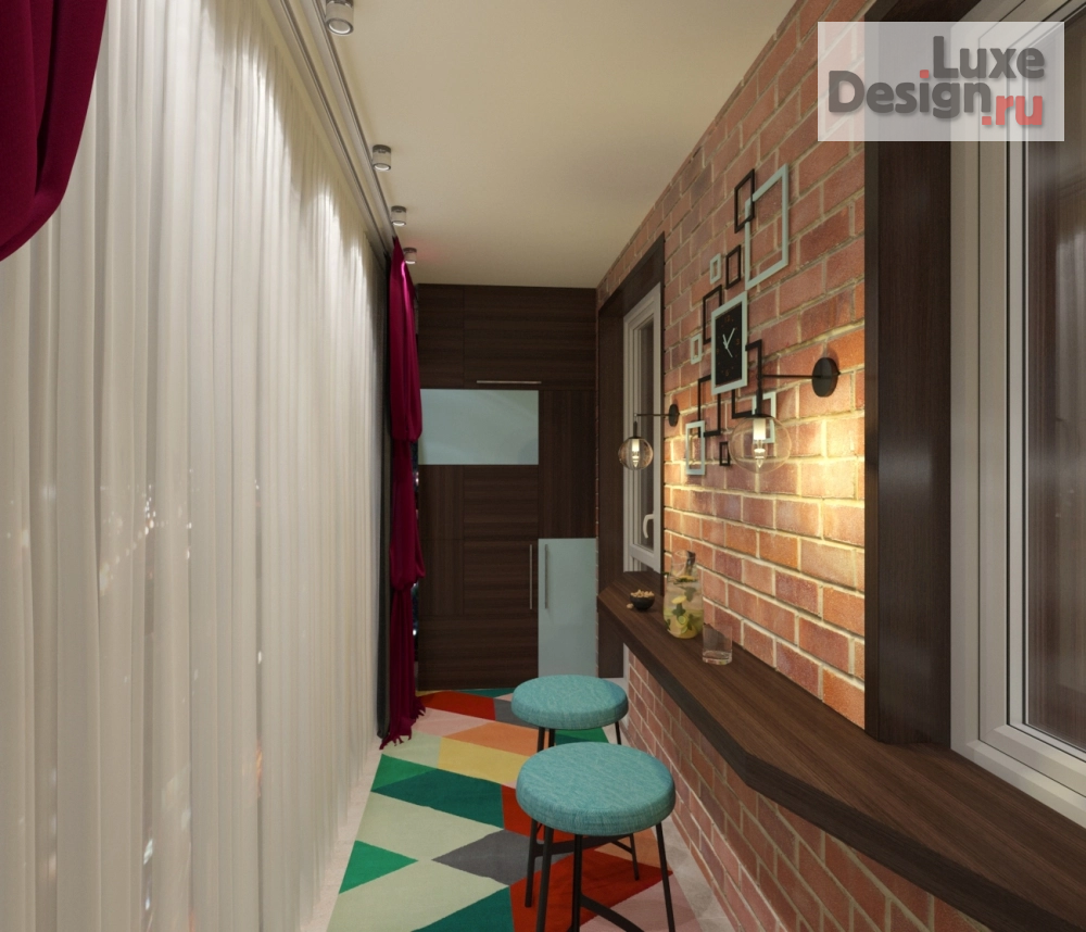 Дизайн интерьера трехкомнатной квартиры "Геометрия" (фото 15)