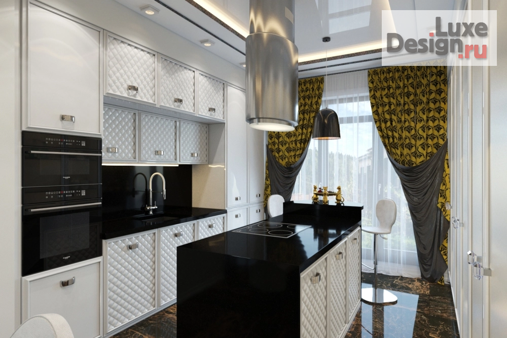 Дизайн интерьера таунхауса "Статусный АртДеко" (фото 2)