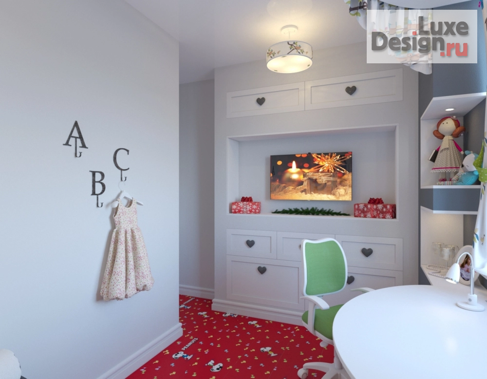 Дизайн интерьера четырехкомнатной квартиры "Старая Сталинка - новый облик" (фото 9)