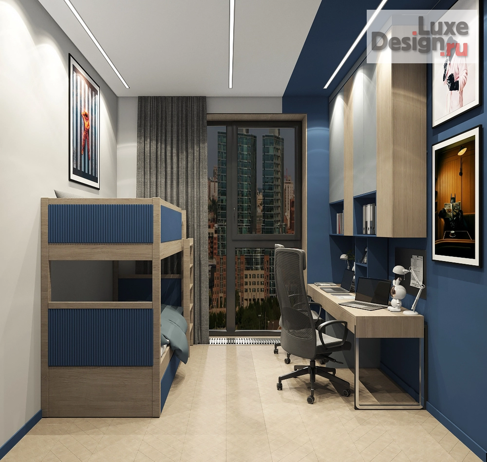 Дизайн интерьера квартиры "Девушка в зеленом" (фото 17)