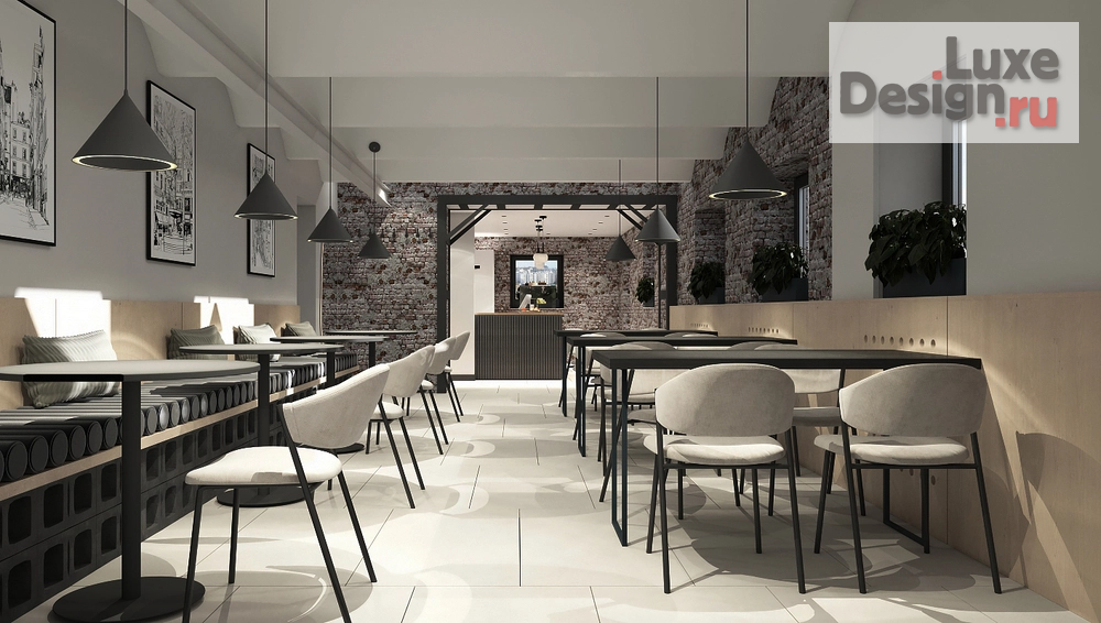 Дизайн интерьера кафе "Не музей" (фото 6)