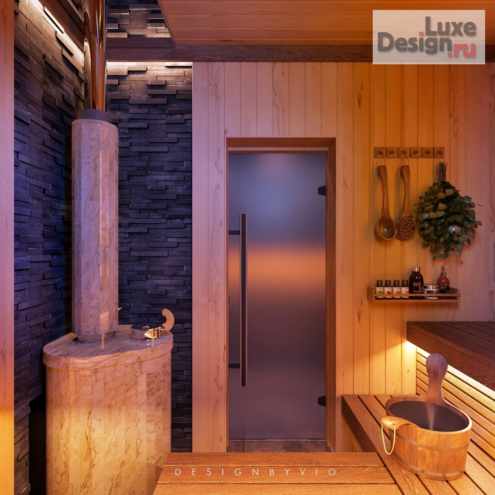 Дизайн интерьера сауны "Sauna 20" (фото 8)