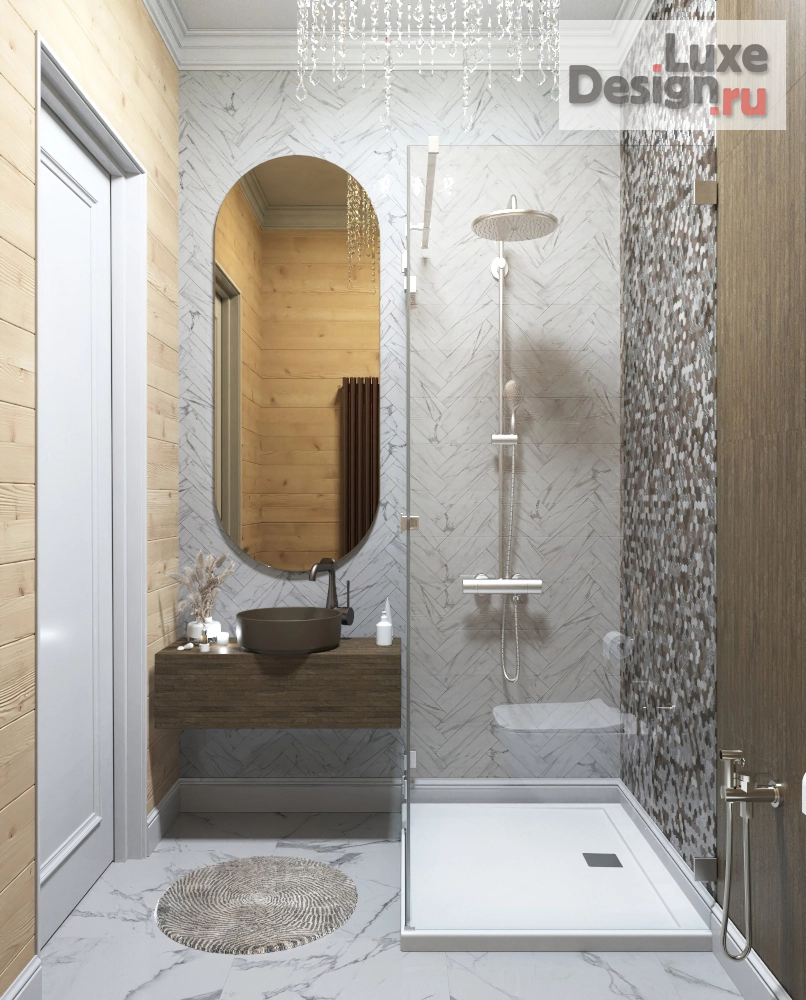 Дизайн интерьера загородного дома "Дом  из бруса "Зеленый мыс"" (фото 8)