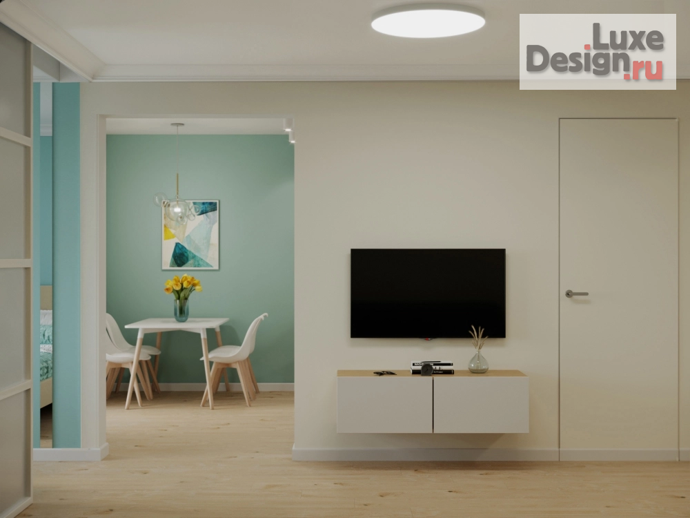 Дизайн интерьера однокомнатной квартиры "Квартира " (фото 4)