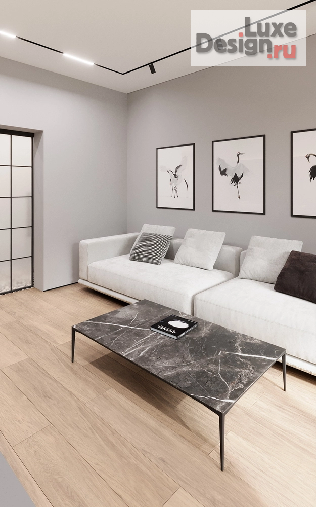 Дизайн интерьера двухкомнатной квартиры "Аппартаменты  80 м2 в Сочи" (фото 11)