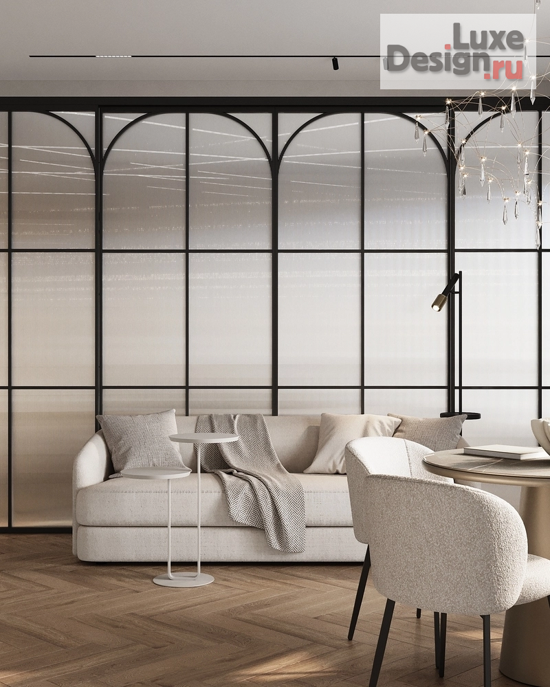 Дизайн интерьера трехкомнатной квартиры "ЖК Сансити" (фото 4)