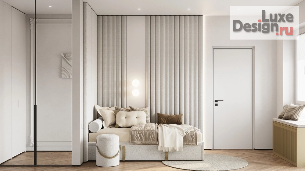 Дизайн интерьера трехкомнатной квартиры "ЖК Сансити" (фото 9)