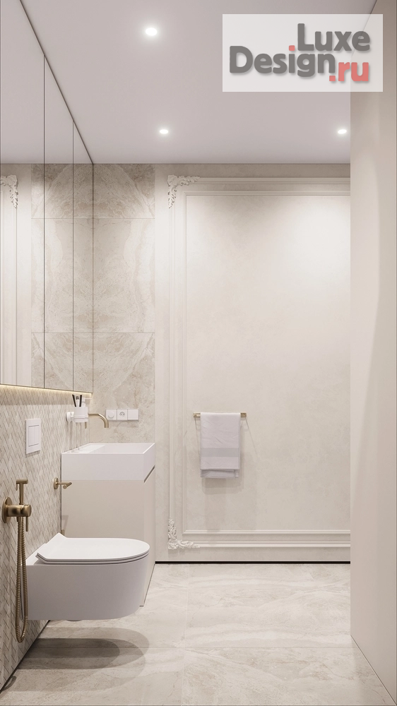 Дизайн интерьера трехкомнатной квартиры "ЖК Сансити" (фото 14)