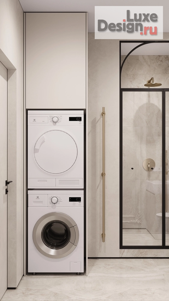 Дизайн интерьера трехкомнатной квартиры "ЖК Сансити" (фото 13)