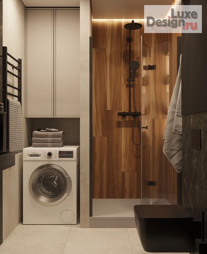 Дизайн интерьера четырехкомнатной квартиры "Среда обитания" (фото 28)