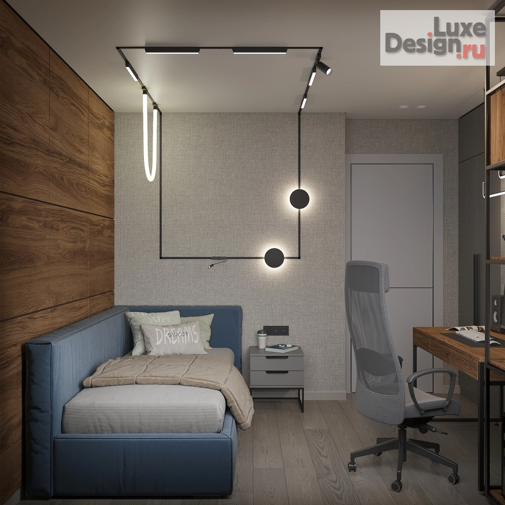 Дизайн интерьера четырехкомнатной квартиры "Среда обитания" (фото 17)