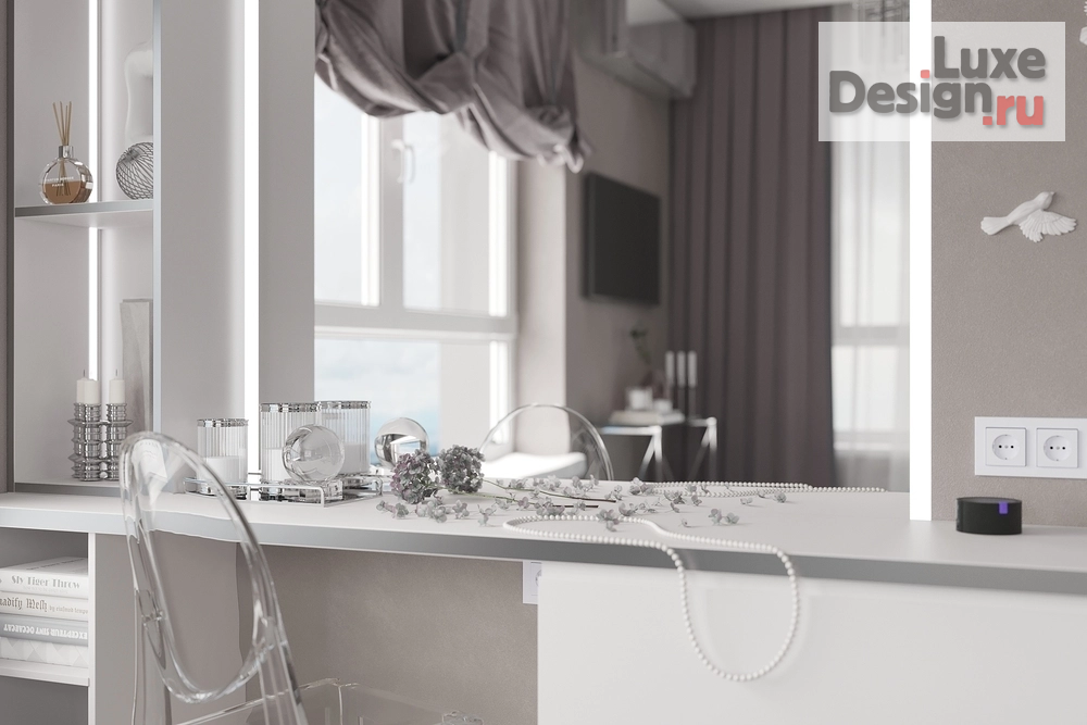 Дизайн интерьера трехкомнатной квартиры "На крыльях к звездам" (фото 10)