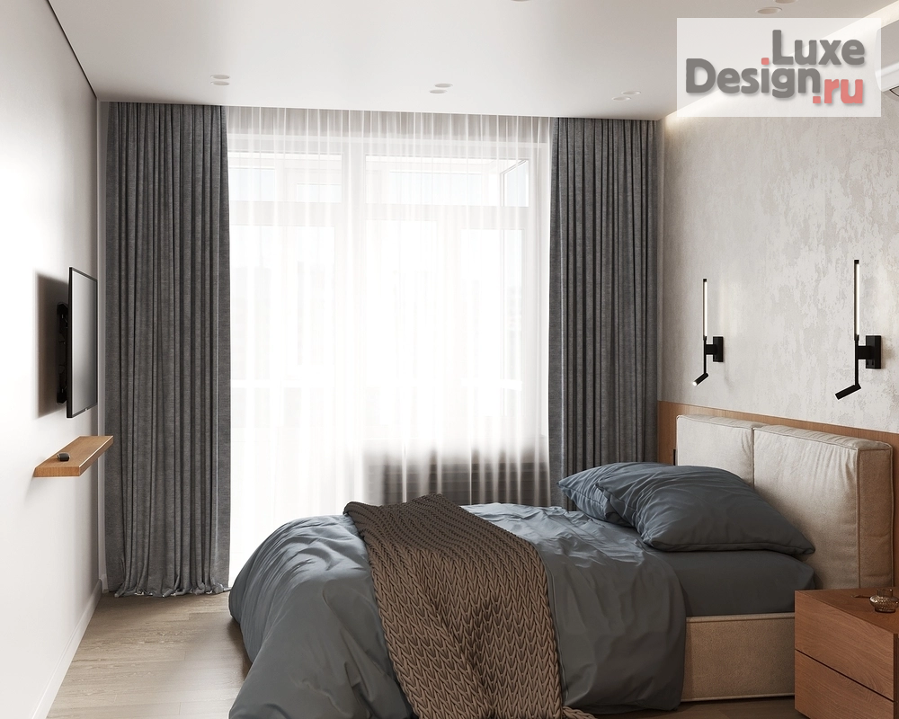 Дизайн интерьера двухкомнатной квартиры "Имбирный чай" (фото 19)