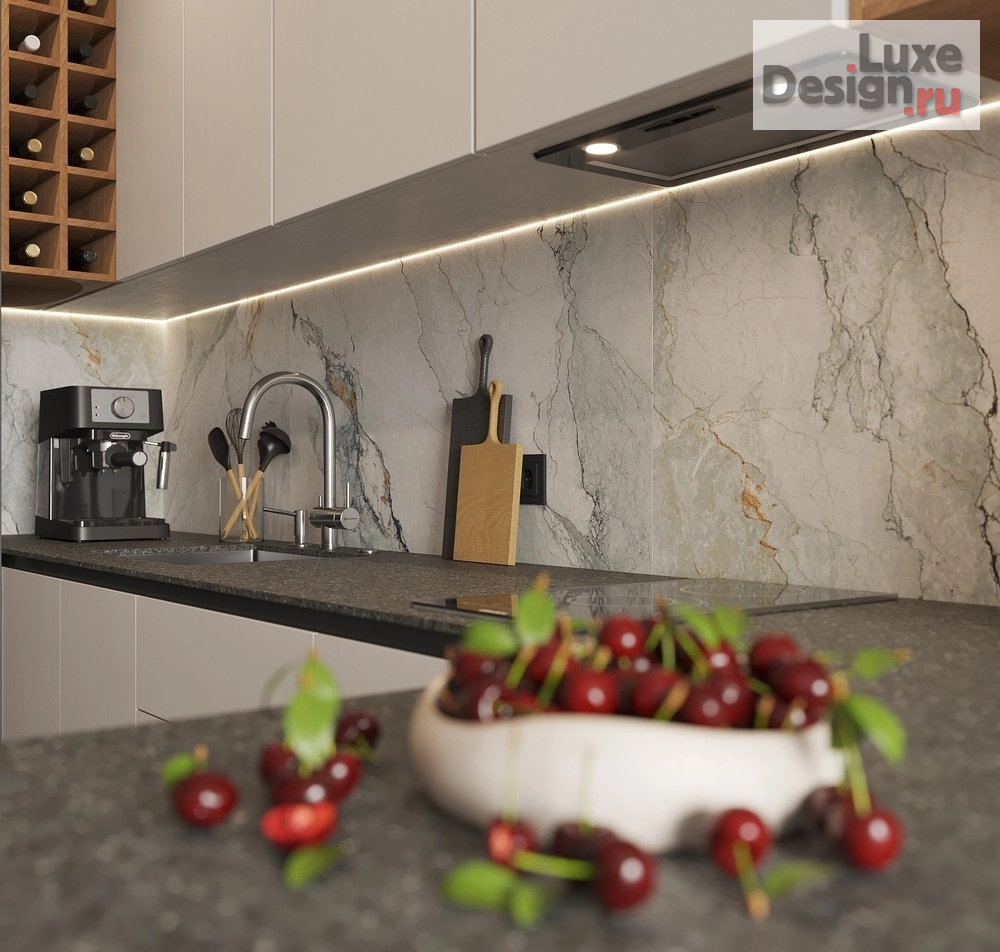 Дизайн интерьера двухкомнатной квартиры "Имбирный чай" (фото 10)