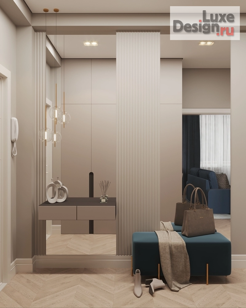 Дизайн интерьера двухкомнатной квартиры "Кашемир" (фото 4)