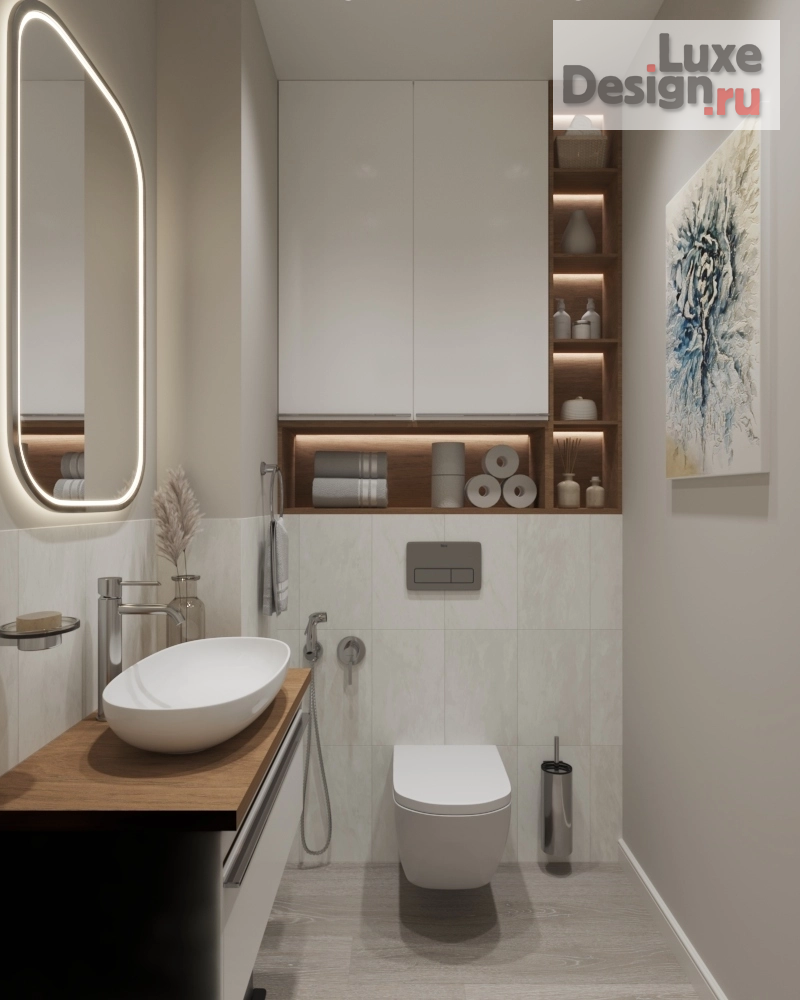 Дизайн интерьера двухкомнатной квартиры "Кашемир" (фото 14)