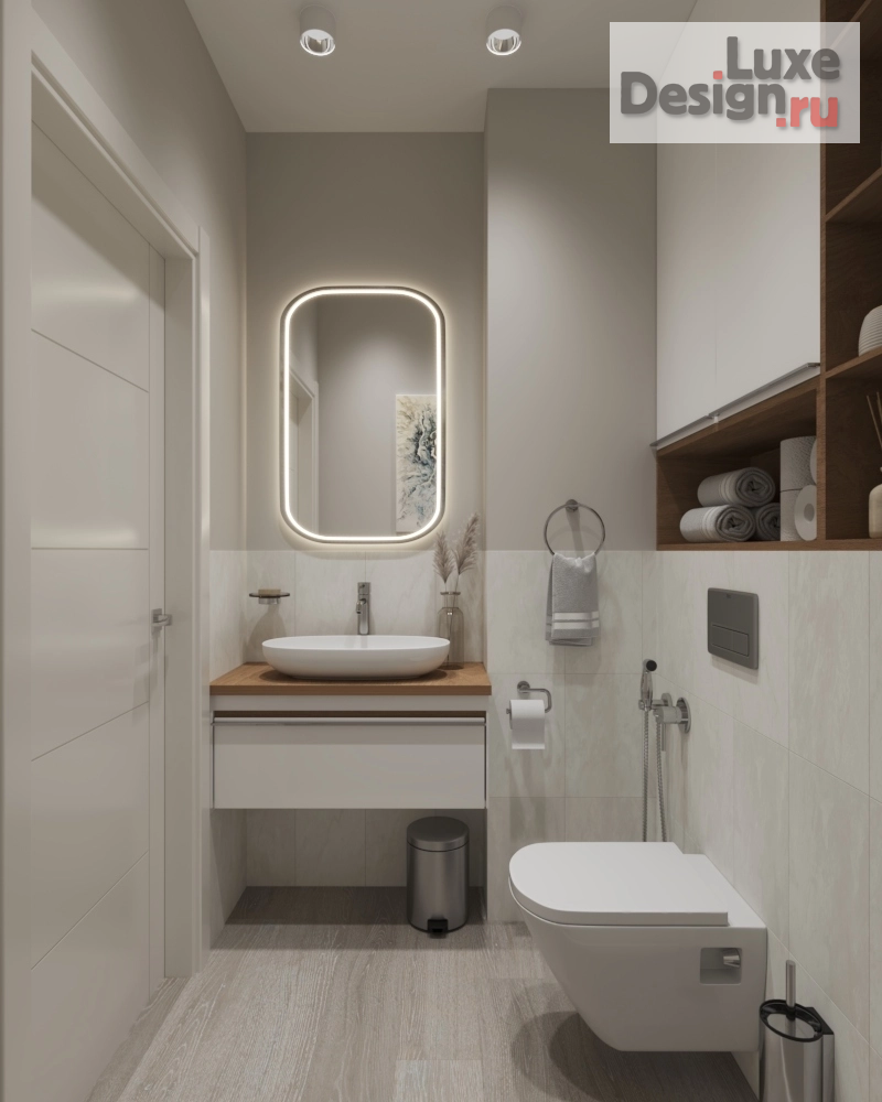 Дизайн интерьера двухкомнатной квартиры "Кашемир" (фото 15)