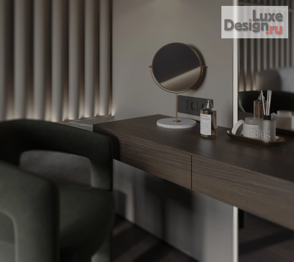 Дизайн интерьера квартиры "Квартира с мужским характером" (фото 1)