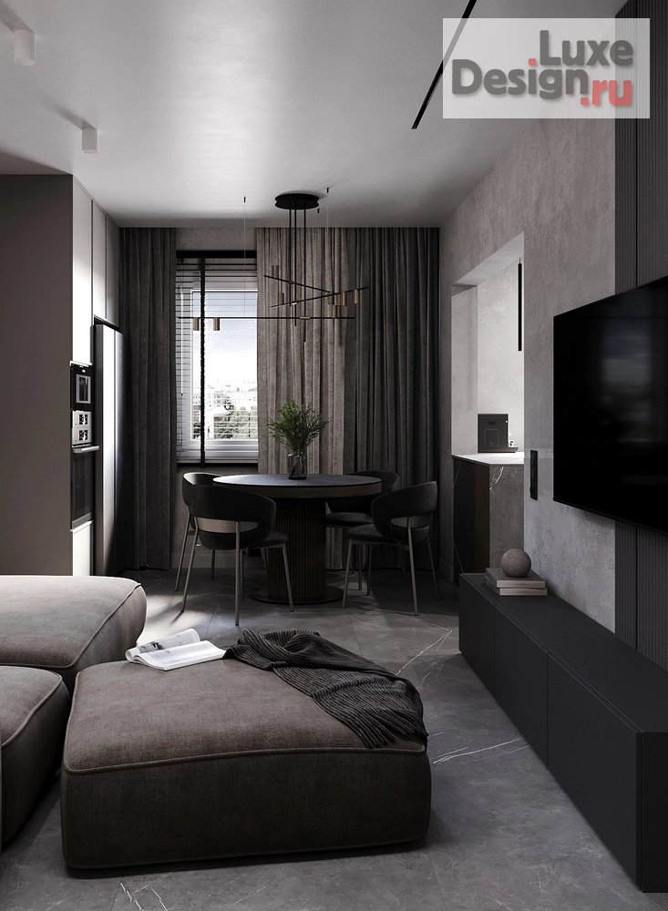 Дизайн интерьера квартиры "ЖК СИМВОЛ" (фото 2)