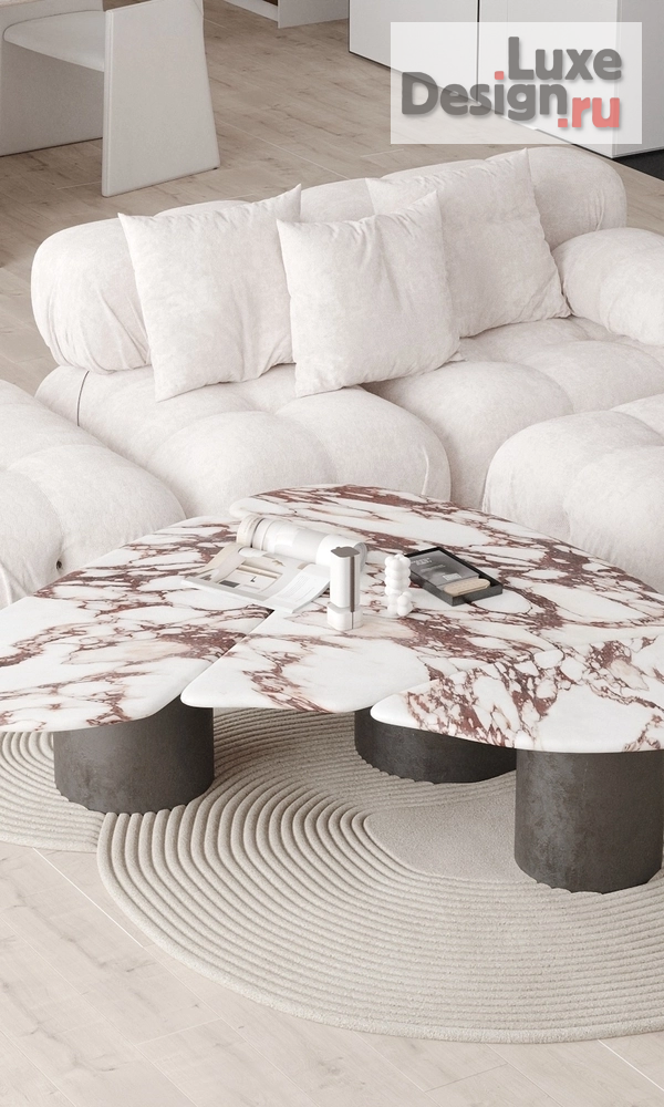 Дизайн интерьера апартаментов "Пленительный белый" (фото 4)