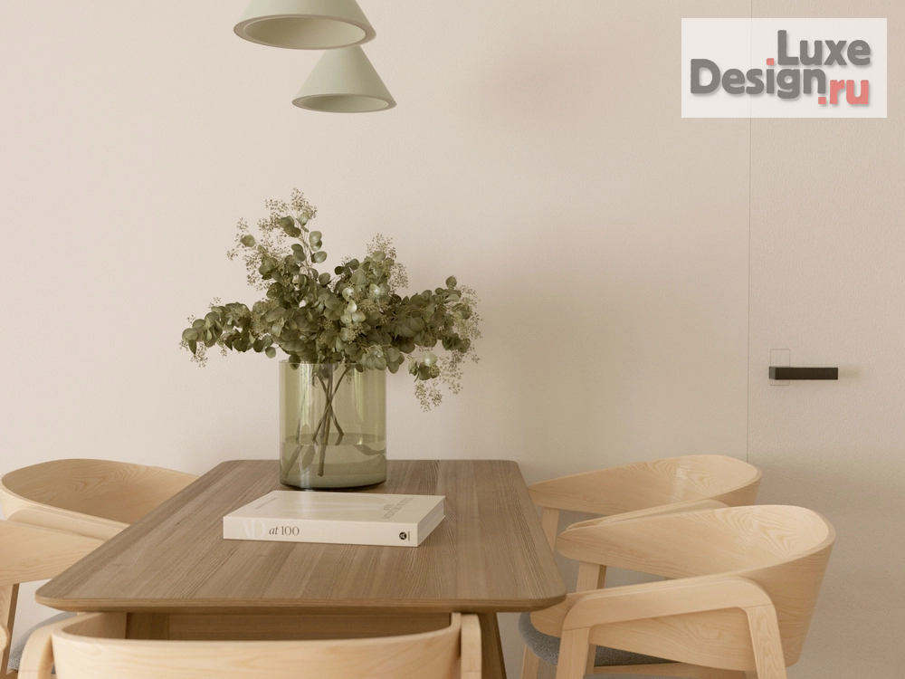 Дизайн интерьера таунхауса "Квартира в современном стиле с нотками джапанди" (фото 9)