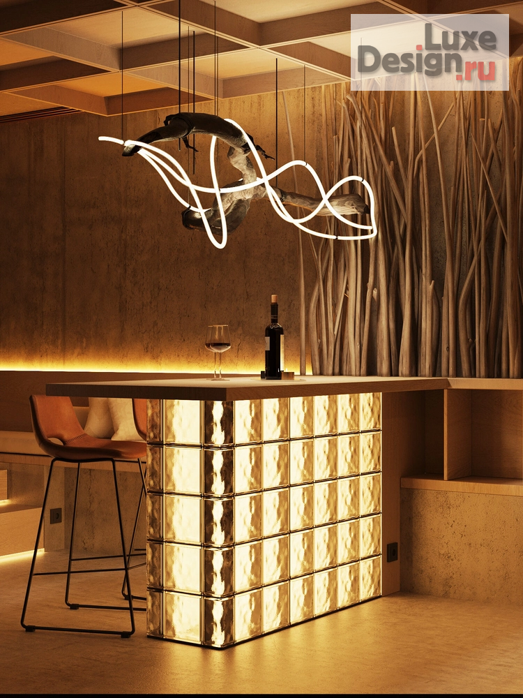 Дизайн интерьера комнаты "Интерьер винного погреба в доме" (фото 4)