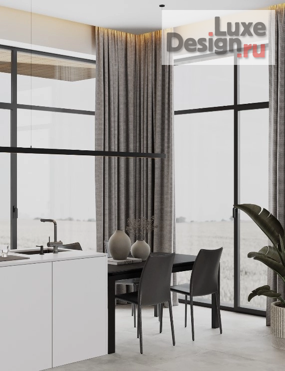 Дизайн интерьера частного дома "Интерьер дома 254 м² в поселке «Новая разводная»" (фото 7)