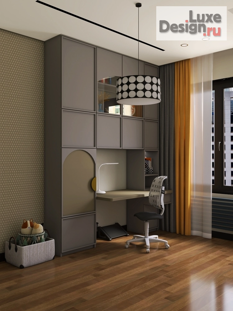 Дизайн интерьера трехкомнатной квартиры "Дизайн - проект трехкомнатной квартиры" (фото 9)