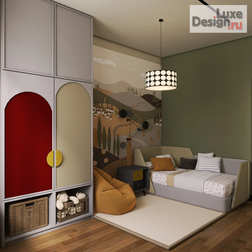 Дизайн интерьера трехкомнатной квартиры "Дизайн - проект трехкомнатной квартиры" (фото 10)