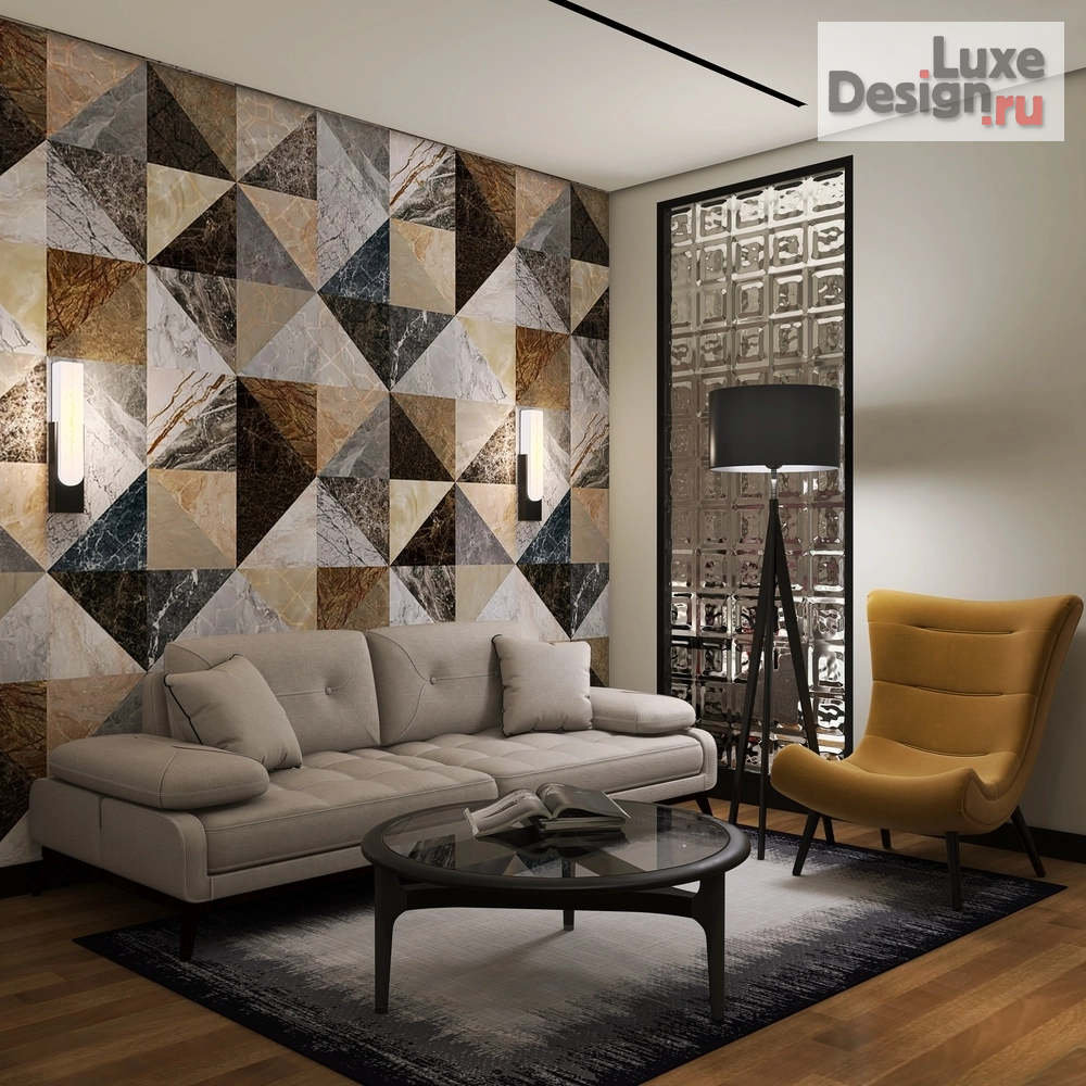 Дизайн интерьера трехкомнатной квартиры "Дизайн - проект трехкомнатной квартиры" (фото 11)