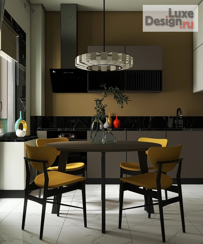 Дизайн интерьера трехкомнатной квартиры "Дизайн - проект трехкомнатной квартиры" (фото 1)