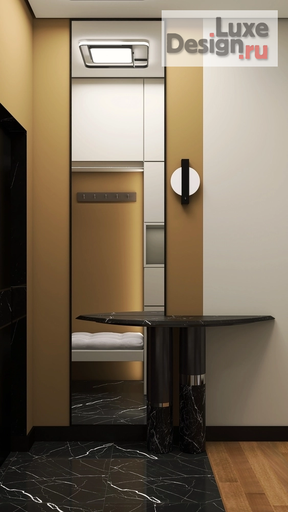 Дизайн интерьера трехкомнатной квартиры "Дизайн - проект трехкомнатной квартиры" (фото 13)