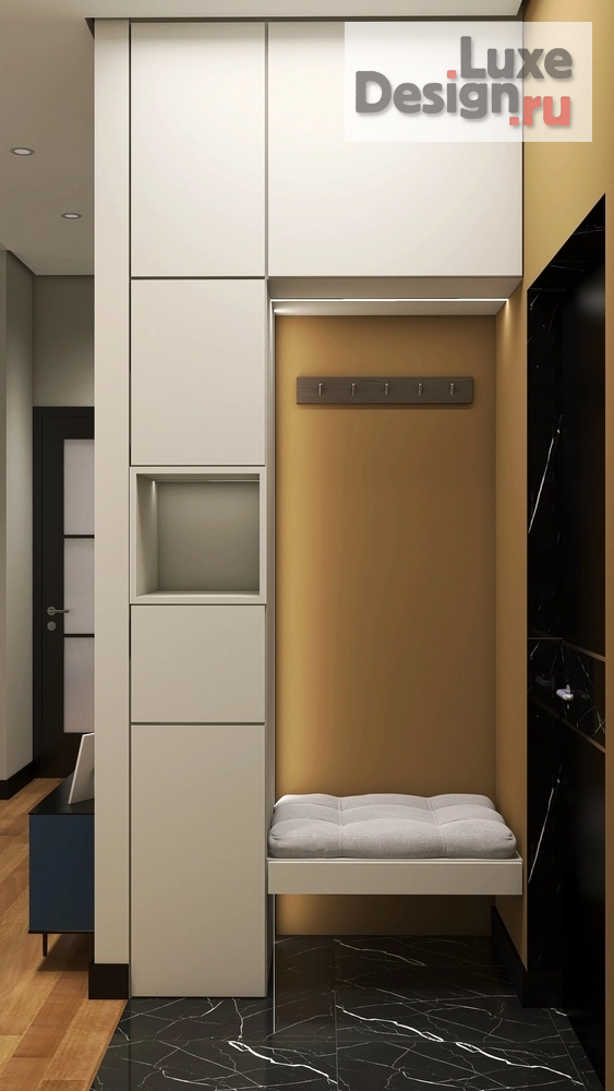 Дизайн интерьера трехкомнатной квартиры "Дизайн - проект трехкомнатной квартиры" (фото 14)