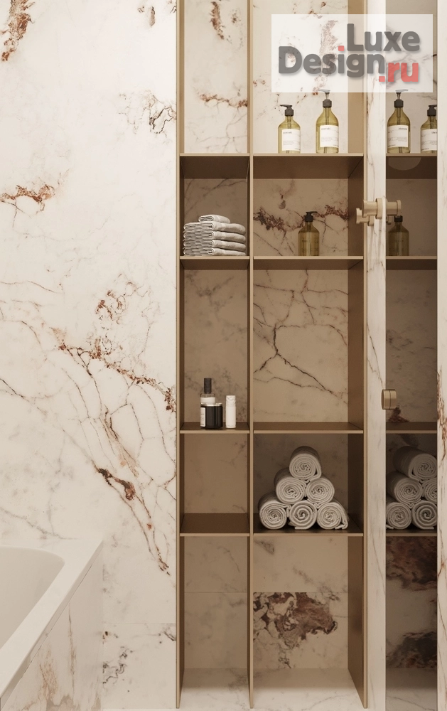 Дизайн интерьера трехкомнатной квартиры "Мастер спальня" (фото 9)