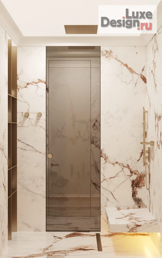 Дизайн интерьера трехкомнатной квартиры "Мастер спальня" (фото 10)