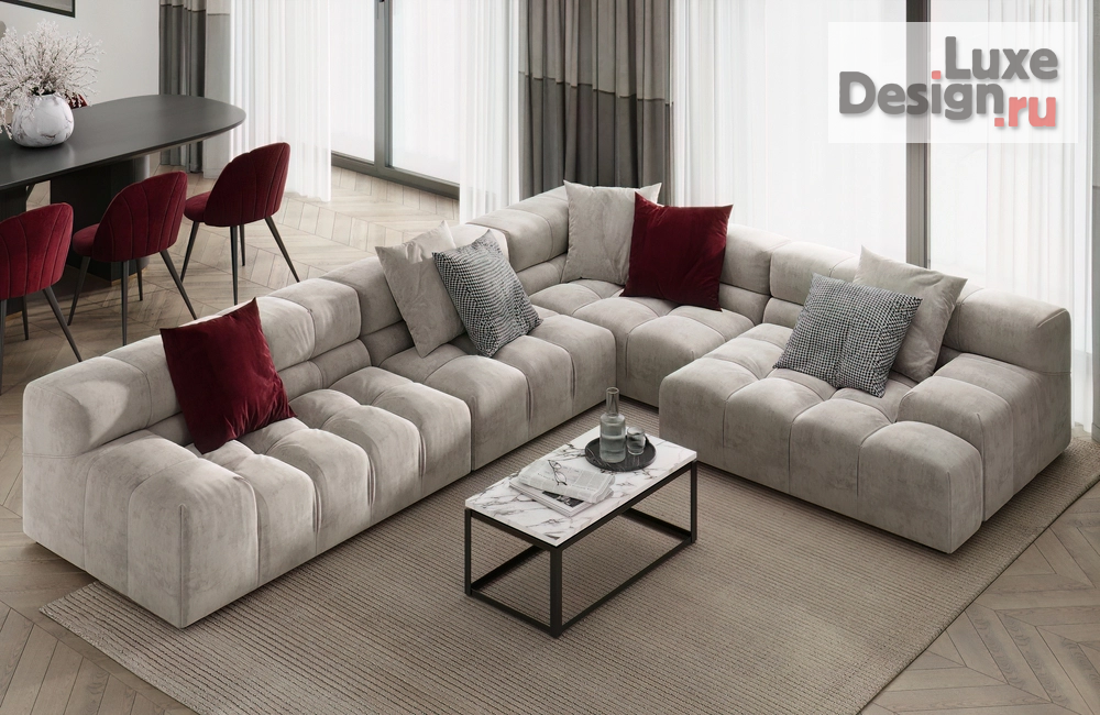 Дизайн интерьера загородного дома "Kitchen-living room" (фото 8)