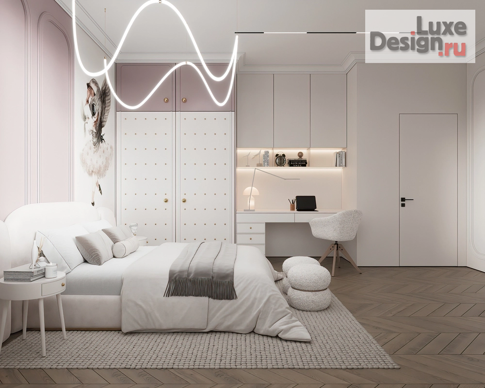 Дизайн интерьера частного дома "Французская весна" (фото 3)