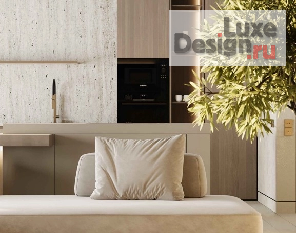 Дизайн интерьера двухкомнатной квартиры "Дизайн проект квартиры в светлых тонах" (фото 5)