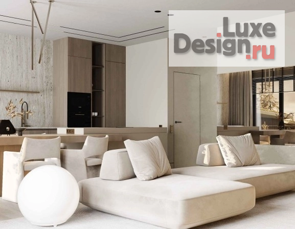 Дизайн интерьера двухкомнатной квартиры "Дизайн проект квартиры в светлых тонах" (фото 6)