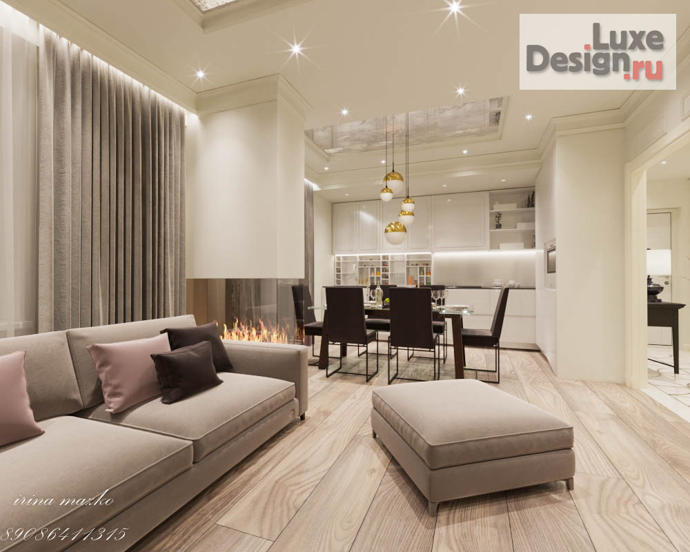 Дизайн интерьера квартиры "Проект квартиры для молодой семьи" (фото 6)