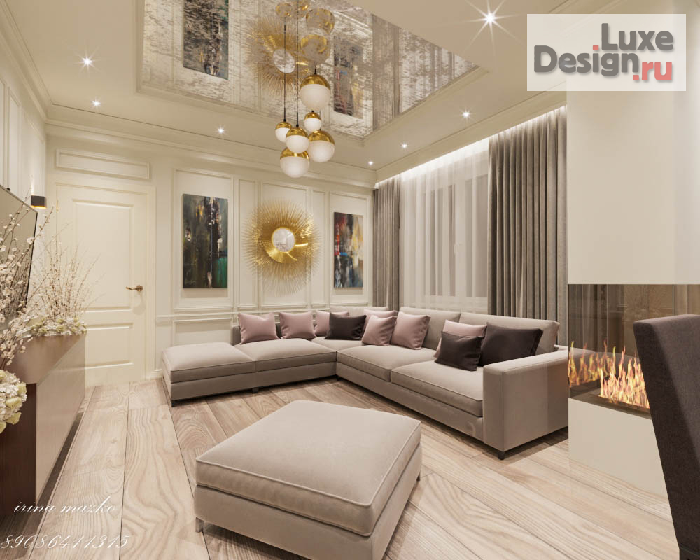 Дизайн интерьера квартиры "Проект квартиры для молодой семьи" (фото 1)