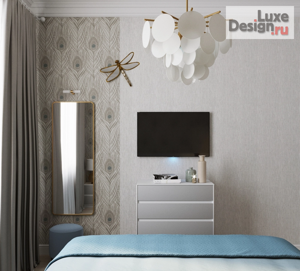 Дизайн интерьера двухкомнатной квартиры "Квартира в Москве" (фото 3)