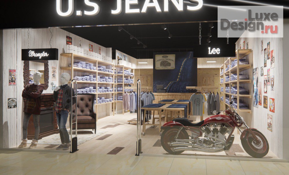 Дизайн интерьера бутика "Проект салона одежды" (фото 2)