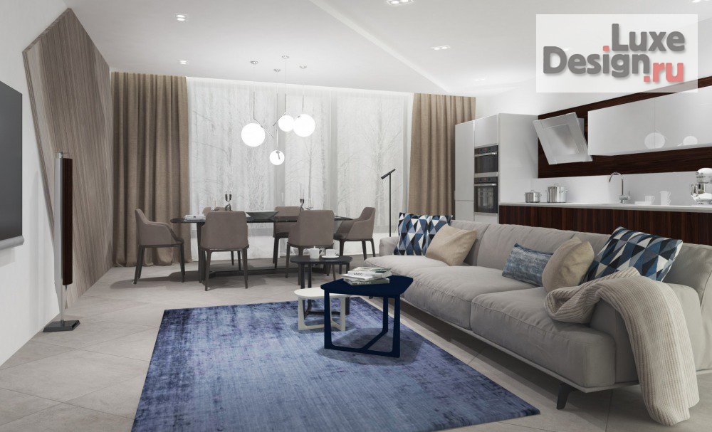 Дизайн интерьера таунхауса "Проект таунхауса" (фото 3)