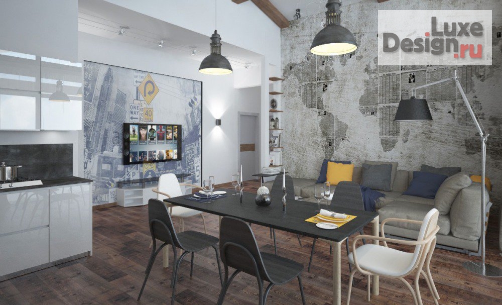 Дизайн интерьера загородного дома "Проект загородного дома" (фото 2)