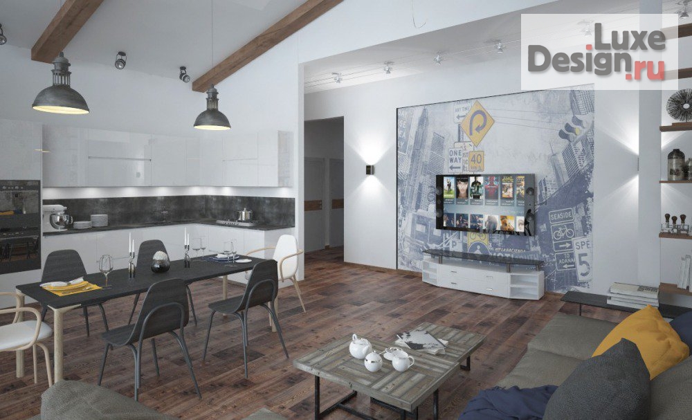 Дизайн интерьера загородного дома "Проект загородного дома" (фото 3)