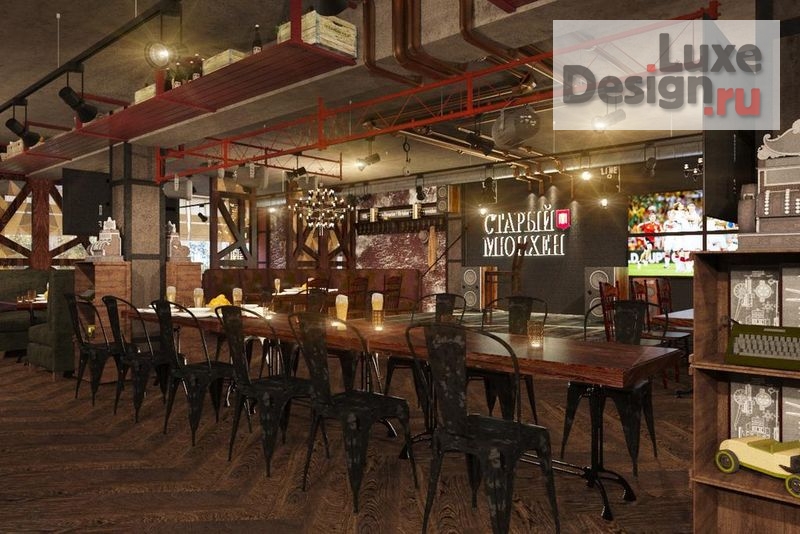 Дизайн интерьера ресторана "Проект пивного ресторана "Мюнхен"" (фото 5)
