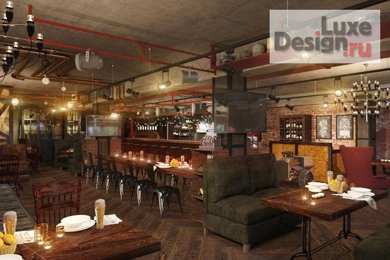 Дизайн интерьера ресторана "Проект пивного ресторана "Мюнхен"" (фото 7)