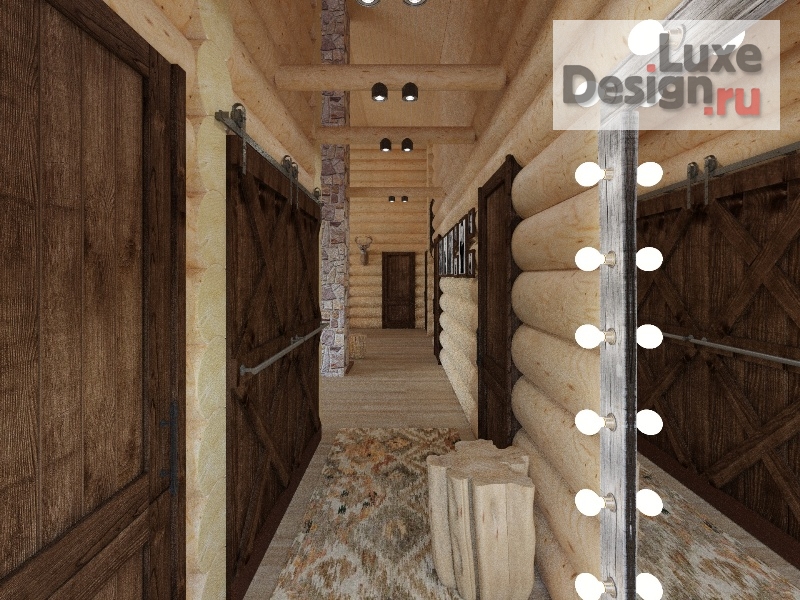 Дизайн интерьера загородного дома "Загородный дом 150 м2, расположенный в поселке «Светлый Яр»" (фото 2)